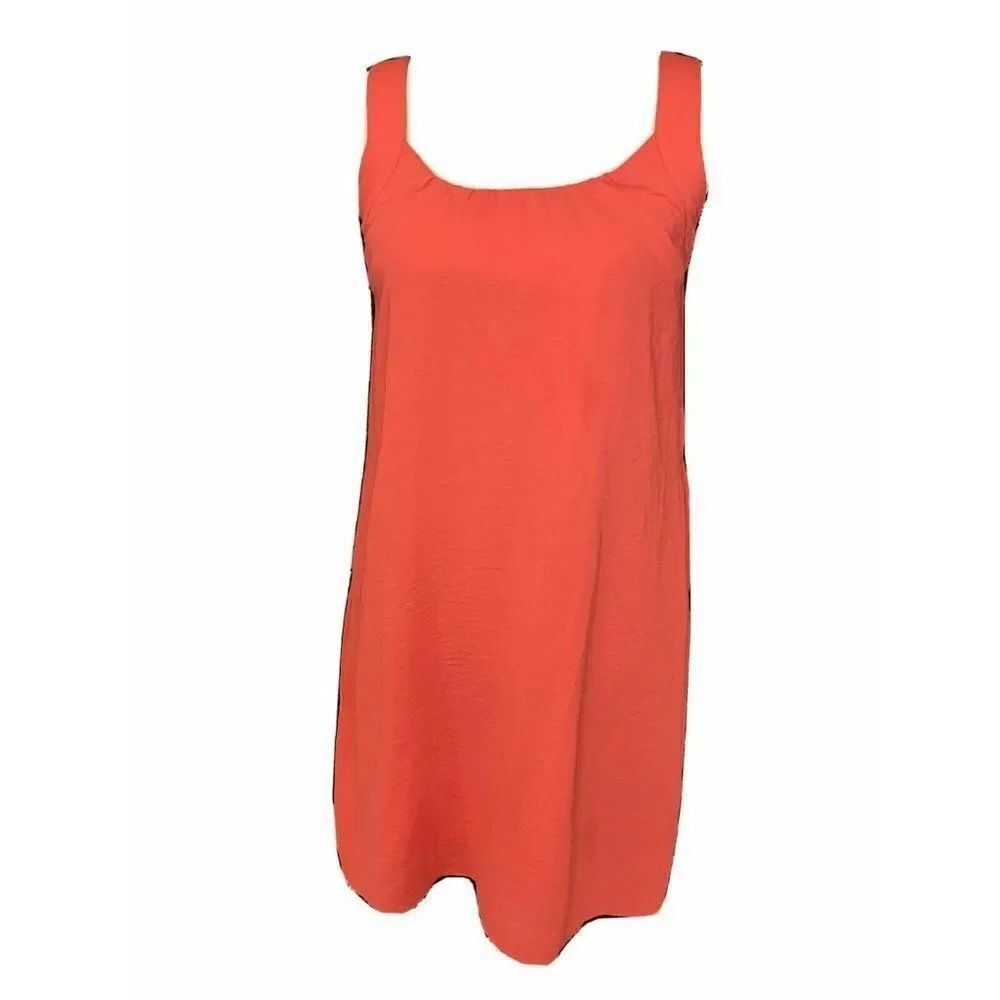 Banana Republic Womens Solid Coral Pink mini dress